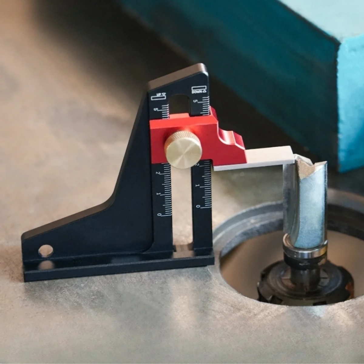 Router Table Insert - Miernik wysokości do obróbki drewna -