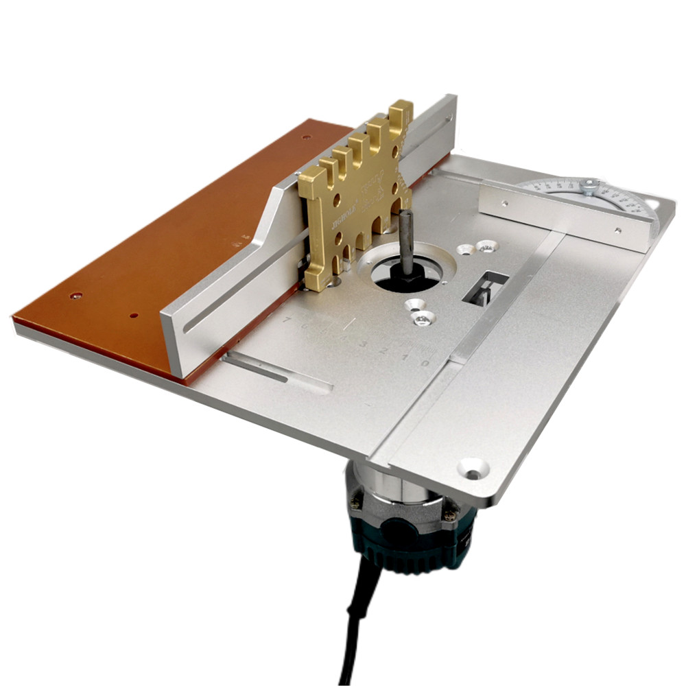 Router Table Insert - Aluminiowa płyta stołowa routera Elektryczna płyta