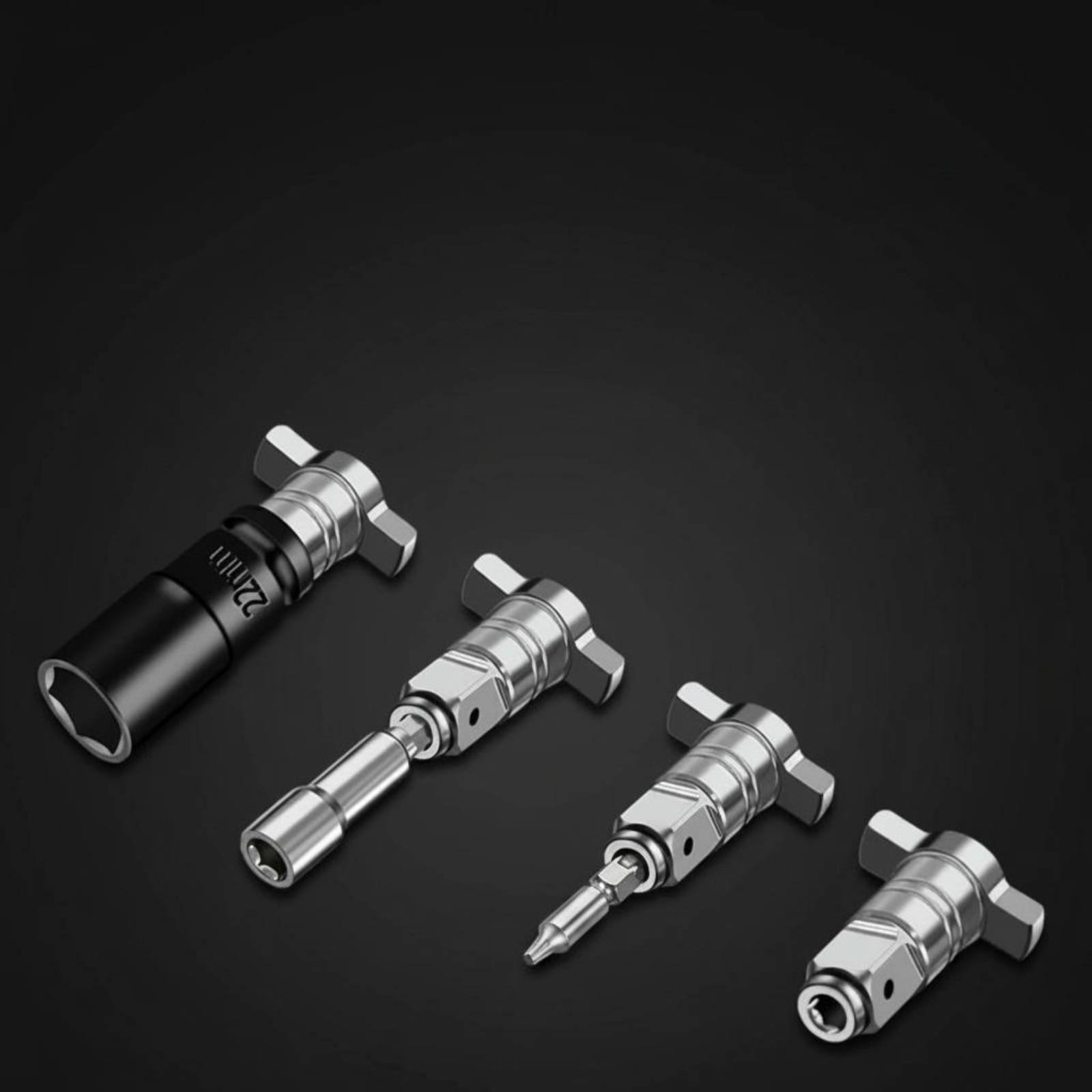 Tools & Workshop Equipment - Adapter kwadratowy na sześciokątny, wytrzymały adapter