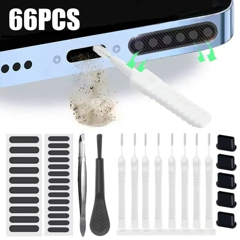 Tools Xiaomi - 66-częściowy zestaw do czyszczenia portów ładowania