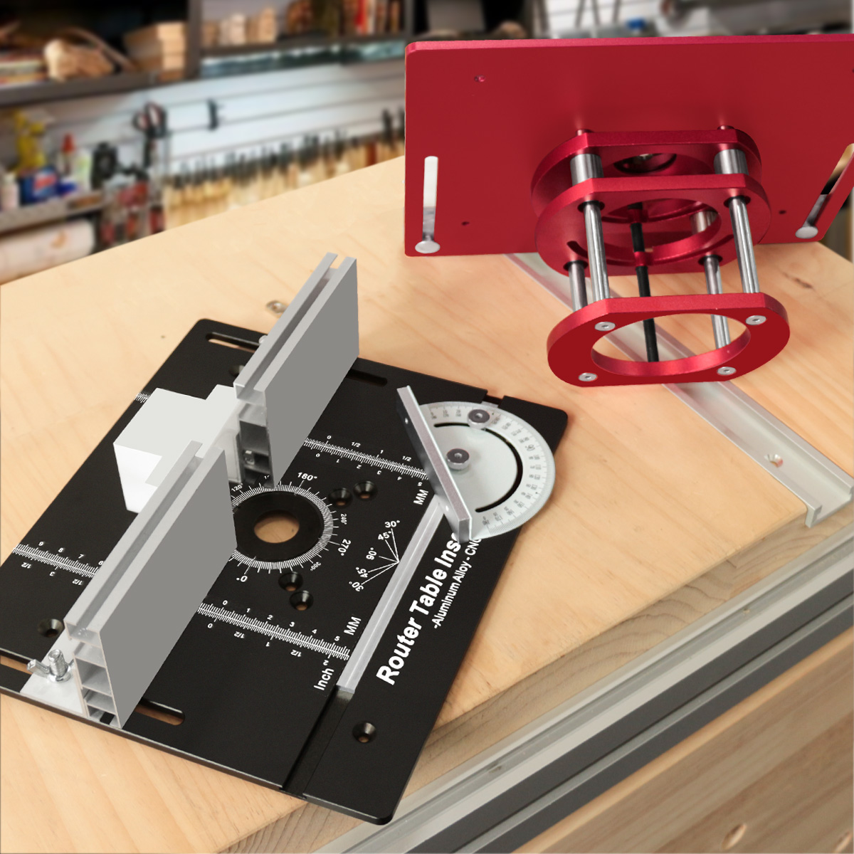 Router Table Insert - Nowa płytka montażowa do frezarki stołowej