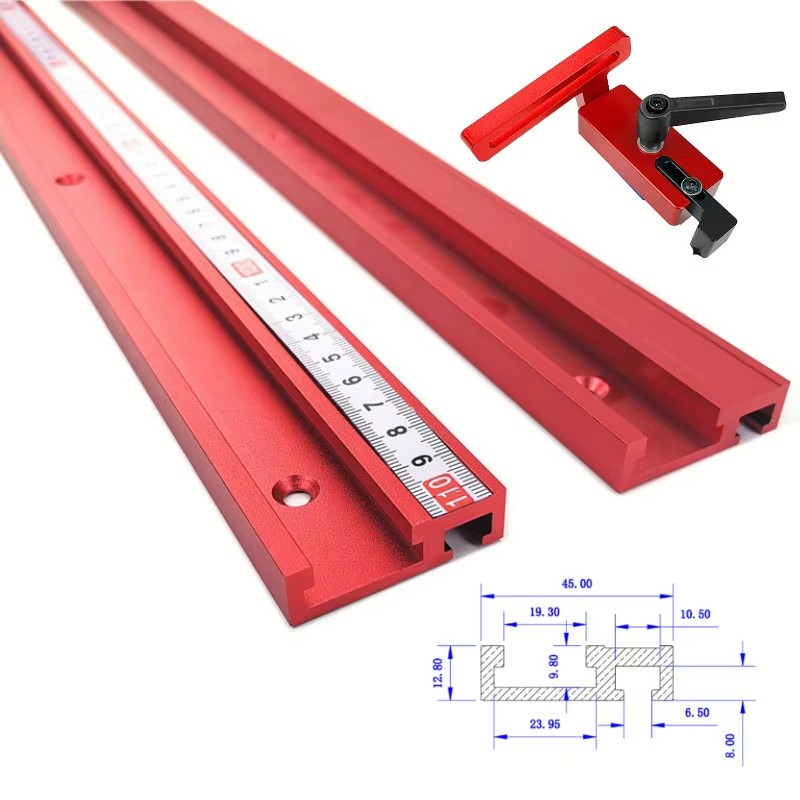 1 szt. Aluminiowa szyna T ze s – Router Table Insert recenzja i cena