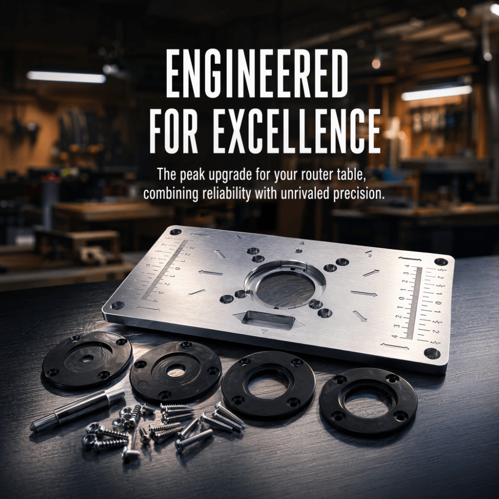 Aluminiowa płytka montażowa do – Router Table Insert recenzja i cena