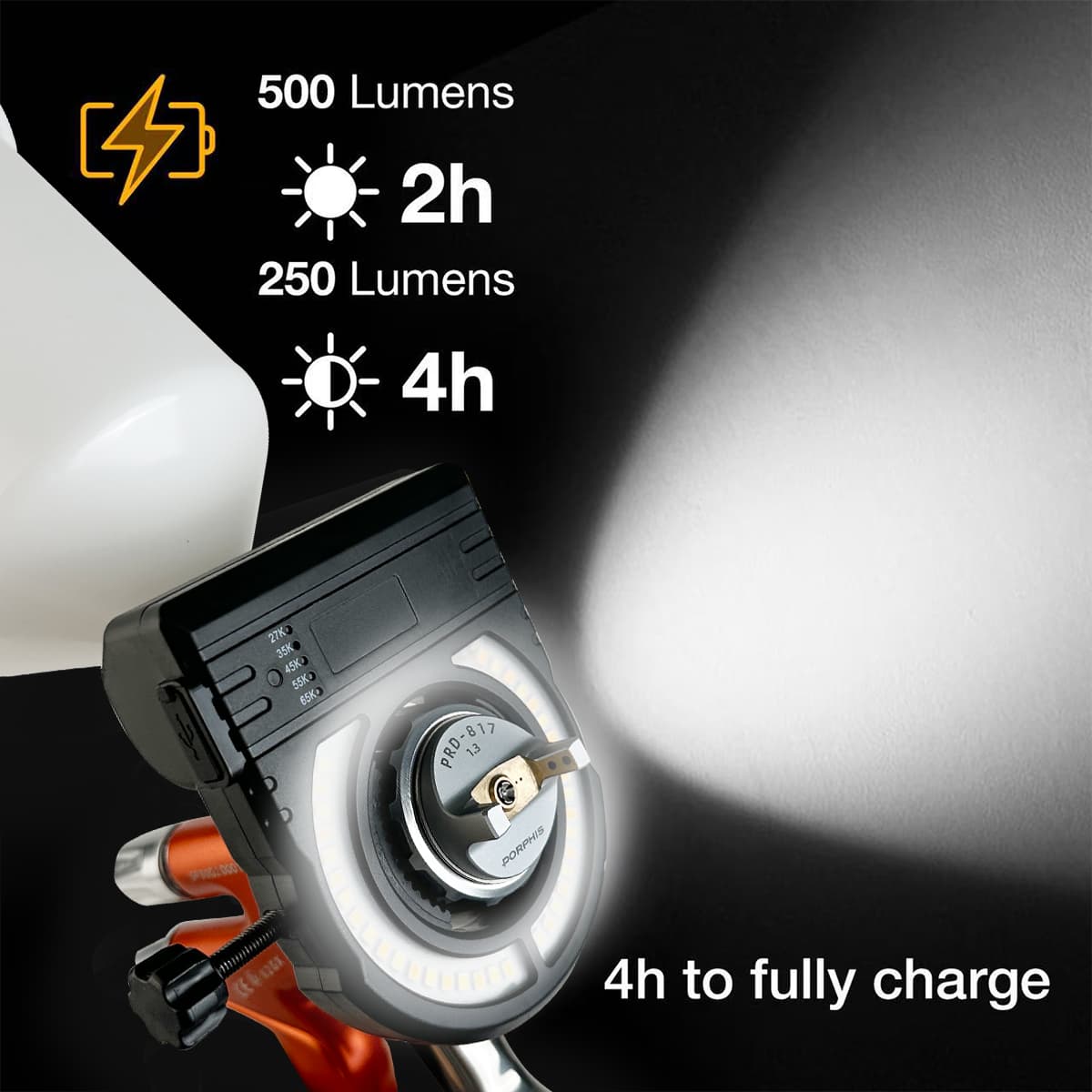 PORPHIS Regulowana Lampa Samoc – Workshop Tools Hours recenzja i cena