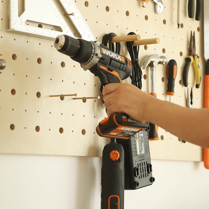 Półka narzędziowa z otworami X – Workshop Tools.Hanging Board recenzja i cena