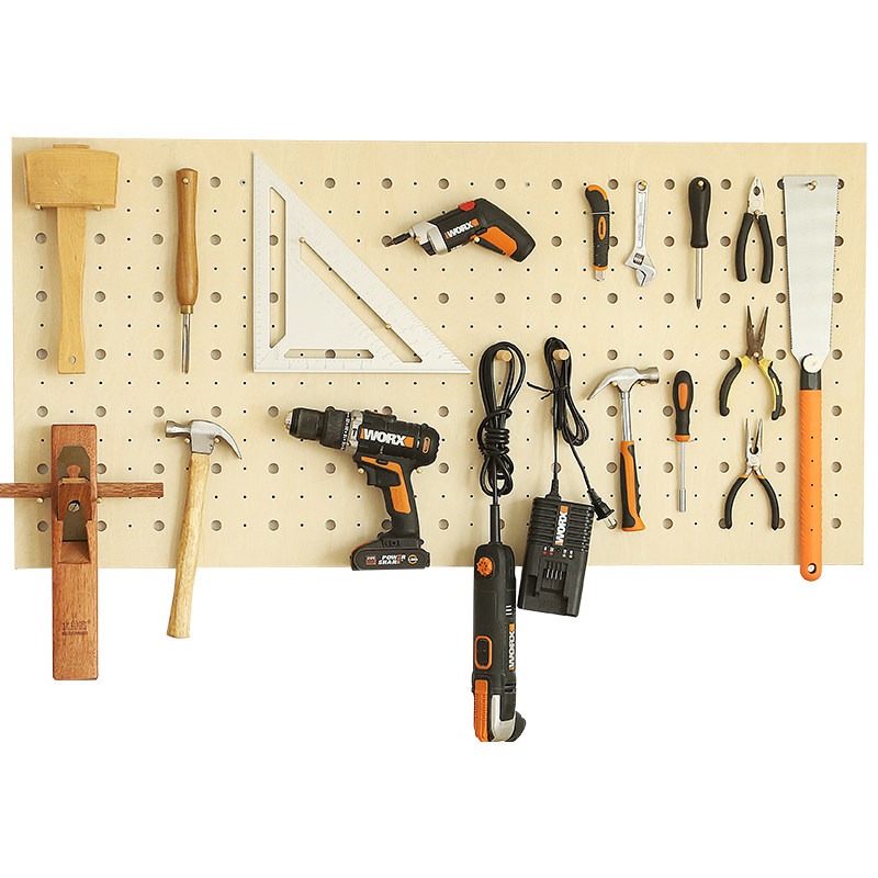 Półka narzędziowa z otworami X – Workshop Tools.Hanging Board recenzja i cena