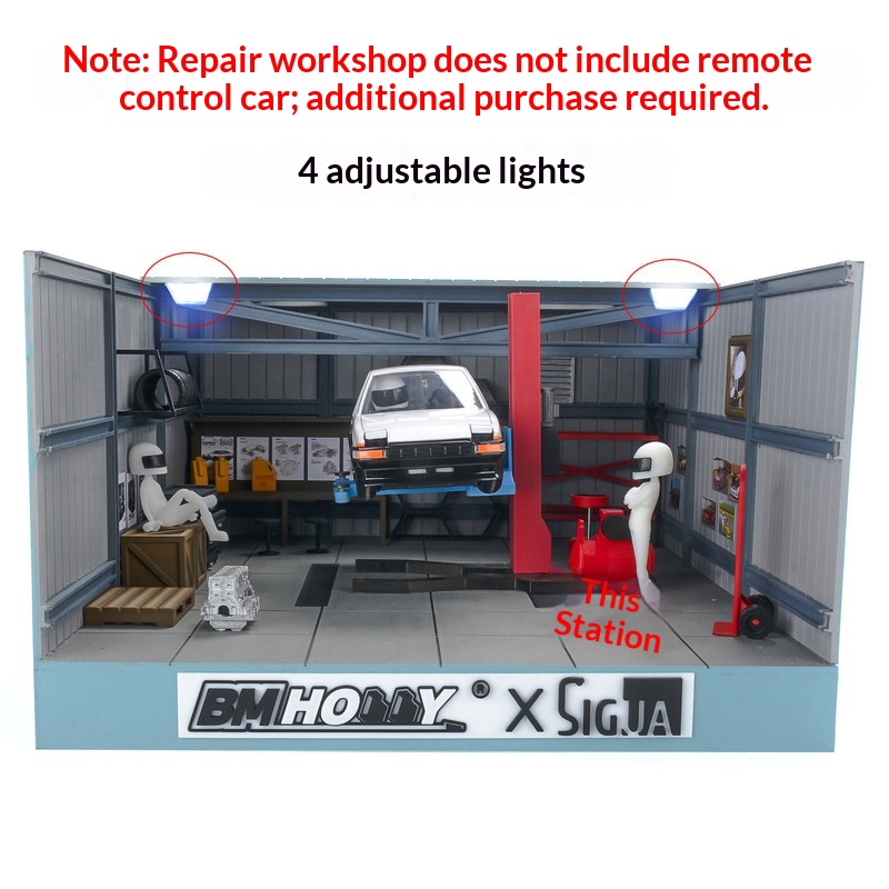 BM HOBBY 1/24 Skala Model Wars – Workshop Tools 3D Model recenzja i cena